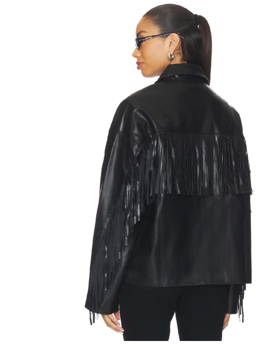 Mia Faux Leather Jacket